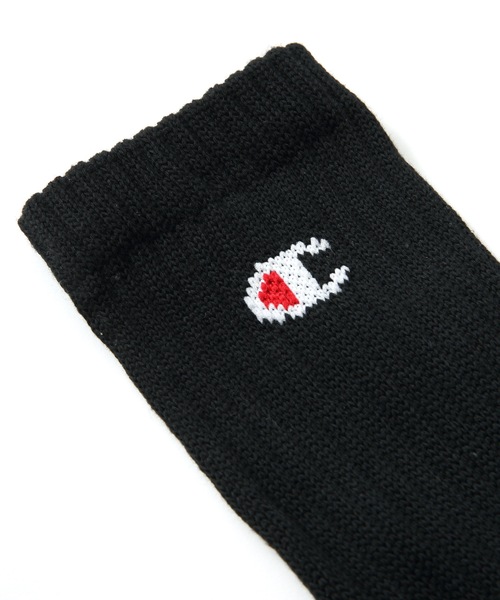 Champion(チャンピオン)の「【CHAMPION/チャンピオン】足底パイル ワンポイントロゴフルレングスソックス(靴下) 3足組(3P)(ソックス/靴下・メンズ・ホワイト/ブラック/ネイビー/グレー・SMALL/MEDIUM/LARGE)」の14枚目の写真
