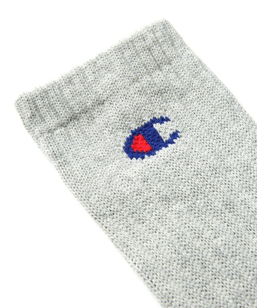 Champion(チャンピオン)の「【CHAMPION/チャンピオン】足底パイル ワンポイントロゴフルレングスソックス(靴下) 3足組(3P)(ソックス/靴下・メンズ・ホワイト/ブラック/ネイビー/グレー・SMALL/MEDIUM/LARGE)」の12枚目の写真