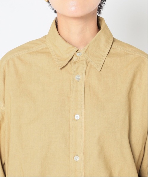 FRAMeWORK（フレームワーク）の「コットンレギュラーカラーシャツ2◆（シャツ/ブラウス・レディース・ホワイト/ベージュ・FREE）」の12枚目の写真