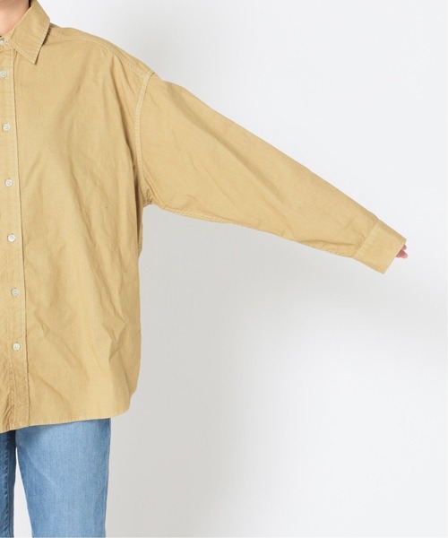 FRAMeWORK（フレームワーク）の「コットンレギュラーカラーシャツ2◆（シャツ/ブラウス・レディース・ホワイト/ベージュ・FREE）」の14枚目の写真