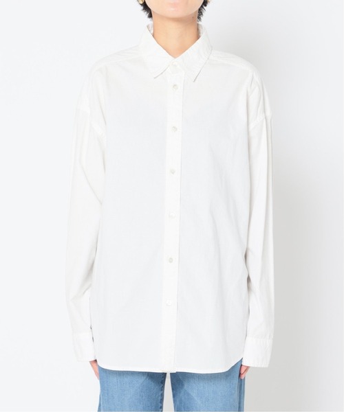 FRAMeWORK（フレームワーク）の「コットンレギュラーカラーシャツ2◆（シャツ/ブラウス・レディース・ホワイト/ベージュ・FREE）」の19枚目の写真