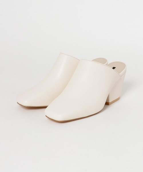 URBAN RESEARCH（アーバンリサーチ）の「スクエアトゥウエスタンミュール（その他シューズ・レディース・ベージュ/アイボリー/ブラック・37/36/38）」の8枚目の写真