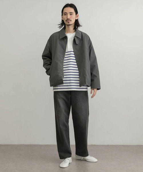 URBAN RESEARCH(アーバンリサーチ)の「オーバーサイズウェザークロスジャケット(その他アウター・メンズ・グリーン系その他/グレー・LARGE/SMALL/MEDIUM)」の9枚目の写真