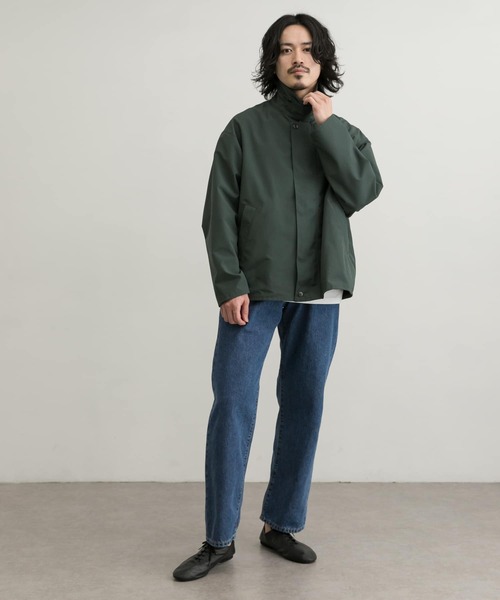 URBAN RESEARCH(アーバンリサーチ)の「オーバーサイズウェザークロスジャケット(その他アウター・メンズ・グリーン系その他/グレー・LARGE/SMALL/MEDIUM)」の13枚目の写真