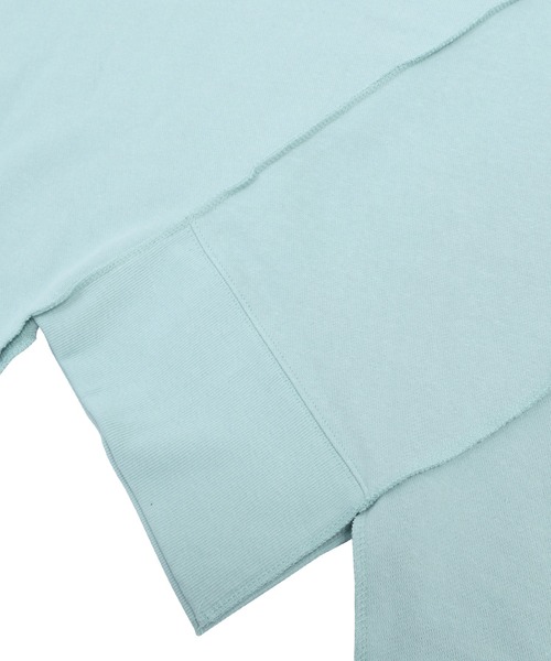 Figments（フィグメンツ）の「再構築アシンメトリースウェット（スウェット・レディース・ブラック/サックスブルー・FREE）」の15枚目の写真