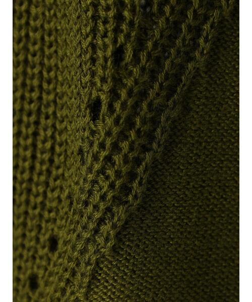 earth music&ecology(アースミュージックアンドエコロジー)の「前後2wayニットベスト*(ベスト・レディース・オフホワイト/カーキ/グレイッシュベージュ・FREE)」の8枚目の写真