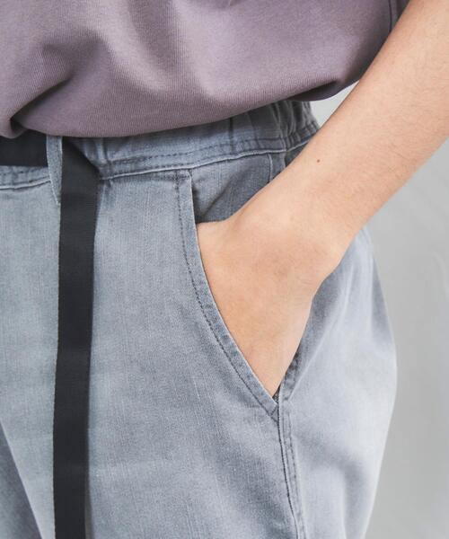 coen（コーエン）の「ストレッチデニムテーパードクライミングパンツ（デニムパンツ・メンズ・コバルトブルー/ダークグレー・SMALL/MEDIUM/LARGE/X-LARGE）」の12枚目の写真