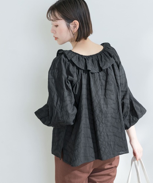 セール F By Rosso コットンレースフリルカラーチュニック チュニック F By Rosso エフバイロッソ のファッション通販 Zozotown