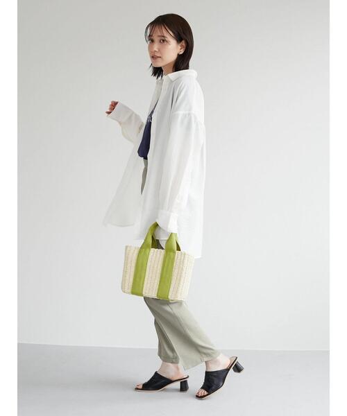 Green　Parks（グリーンパークス）の「センターシームJQパンツ（その他パンツ・レディース・イエロー/グリーン・FREE）」の4枚目の写真