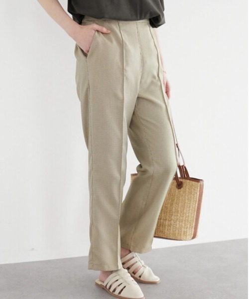 Green　Parks（グリーンパークス）の「センターシームJQパンツ（その他パンツ・レディース・イエロー/グリーン・FREE）」の2枚目の写真