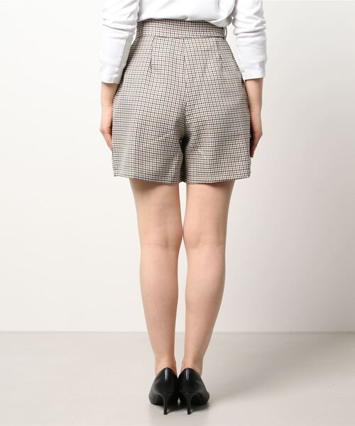 Clice de Paris（クリシェドゥパリス）の「K/クラシカルショートパンツ（その他パンツ・レディース・ホワイト×ブラック/ブラウン・ONESIZE）」の4枚目の写真