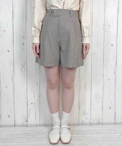 Clice de Paris（クリシェドゥパリス）の「K/クラシカルショートパンツ（その他パンツ・レディース・ホワイト×ブラック/ブラウン・ONESIZE）」の15枚目の写真