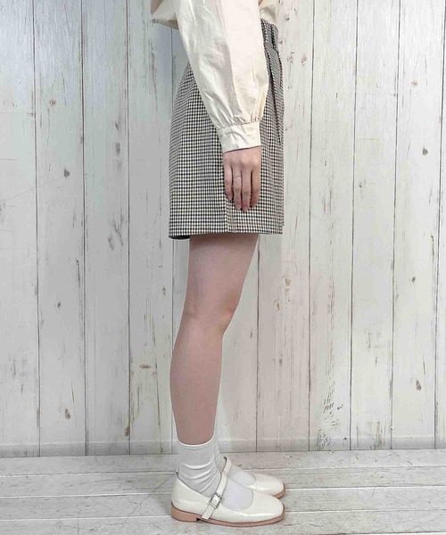 Clice de Paris（クリシェドゥパリス）の「K/クラシカルショートパンツ（その他パンツ・レディース・ホワイト×ブラック/ブラウン・ONESIZE）」の16枚目の写真