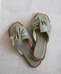 JELLY BEANS | ソフトターバンリボンフラットサンダル(217-50155)JELLY BEANS(ジェリービーンズ)(サンダル)