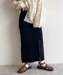 w closet | スリット入りⅠラインスカート(スカート)