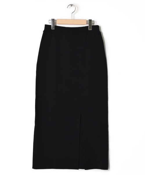 w closet(ダブルクローゼット)の「スリット入りⅠラインスカート(スカート・レディース・ブラック/ブルー/オフホワイト/ピンク・FREE)」の21枚目の写真