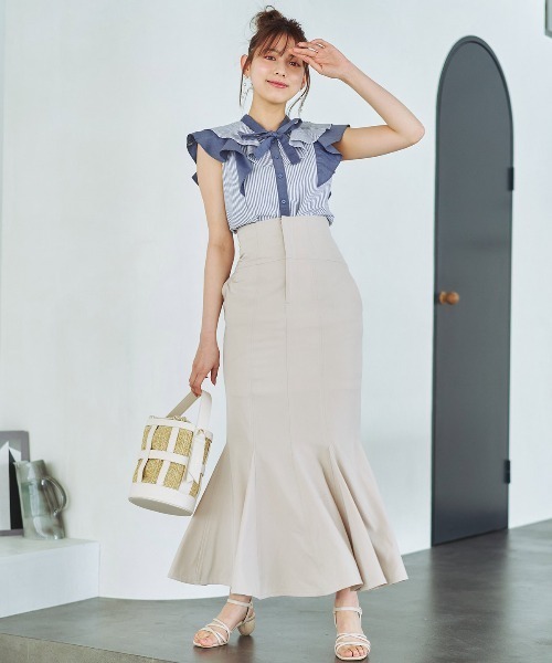 WILLSELECTION（ウィルセレクション）の「マーメイドスカート（スカート・レディース・ベージュ/カーキ/ブラック・SMALL/MEDIUM）」の13枚目の写真