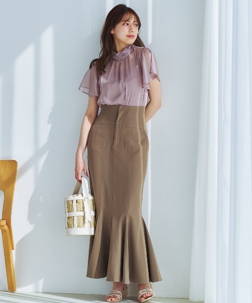 WILLSELECTION（ウィルセレクション）の「マーメイドスカート（スカート・レディース・ベージュ/カーキ/ブラック・SMALL/MEDIUM）」の11枚目の写真