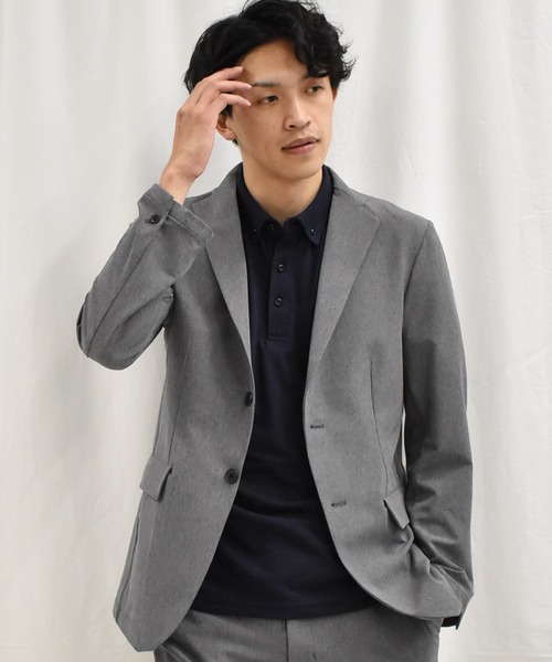 SPENDY'S Store（スペンディーズストア）の「接触冷感　ボタンダウンポロシャツ（ポロシャツ・メンズ・ホワイト/ネイビー/サックスブルー/その他・LL/M/L）」の17枚目の写真