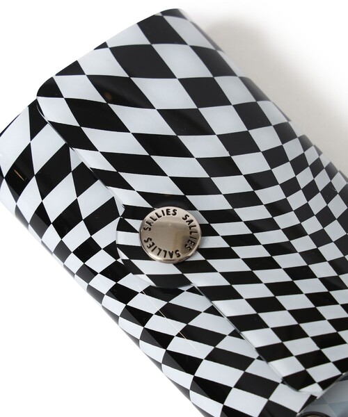 SALLIES（サリーズ）の「SALLIES / Pocket Pal CHECKER ミニマル ウォレット（財布・メンズ・ブラック/イエロー/グリーン・ONE SIZE）」の18枚目の写真