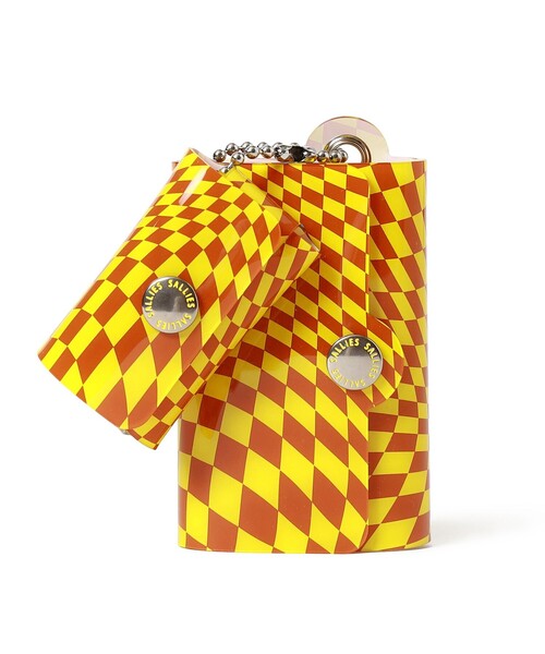SALLIES（サリーズ）の「SALLIES / Pocket Pal CHECKER ミニマル ウォレット（財布・メンズ・ブラック/イエロー/グリーン・ONE SIZE）」の19枚目の写真