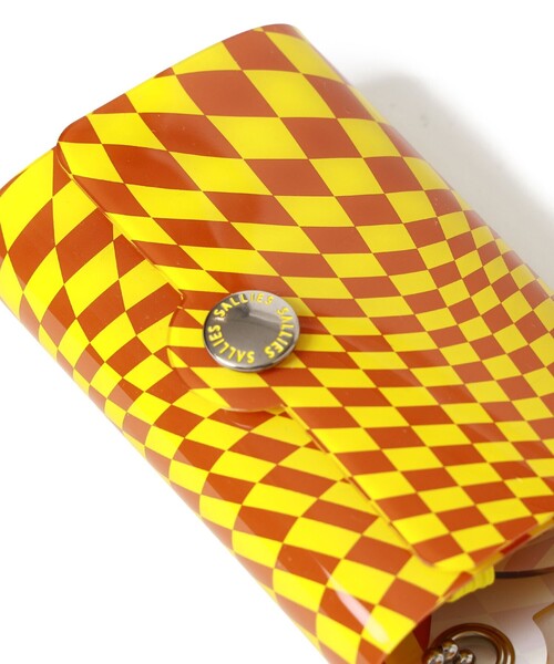 SALLIES（サリーズ）の「SALLIES / Pocket Pal CHECKER ミニマル ウォレット（財布・メンズ・ブラック/イエロー/グリーン・ONE SIZE）」の20枚目の写真