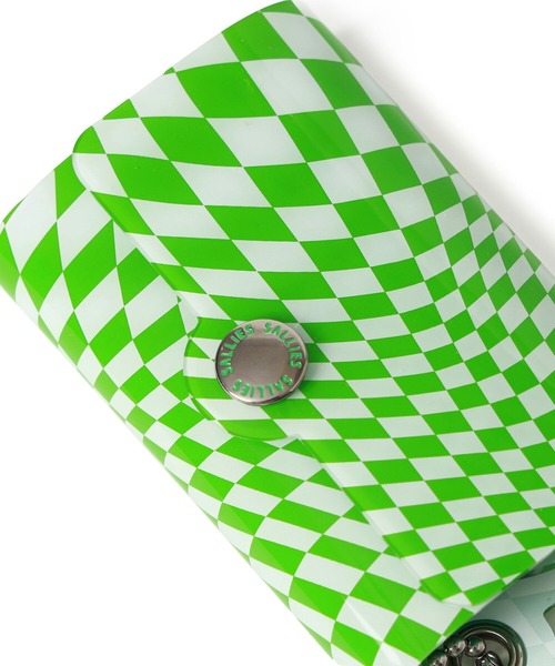 SALLIES（サリーズ）の「SALLIES / Pocket Pal CHECKER ミニマル ウォレット（財布・メンズ・ブラック/イエロー/グリーン・ONE SIZE）」の10枚目の写真