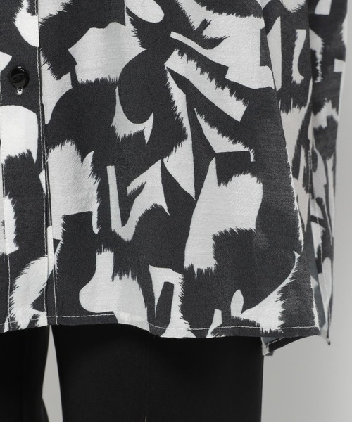 PAGEBOY（ページボーイ）の「キカプリントポンチョシャツ（シャツ/ブラウス・レディース・ブラック/グリーン系その他・FREE）」の17枚目の写真