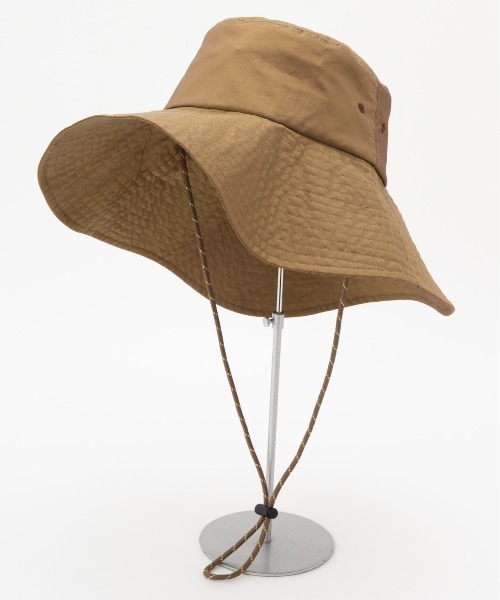 CONTROL FREAK / CTFK（コントロールフリーク）の「CONTROL FREAK(コントロールフリーク)ツバ広サファリハット（ハット・レディース・ブラック/カーキ/グリーン・FREE）」の15枚目の写真