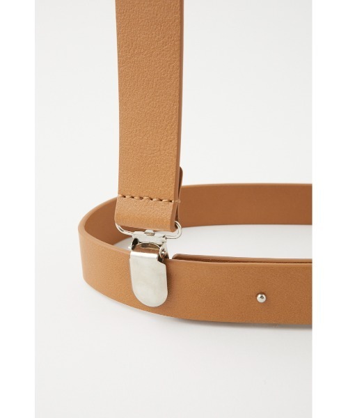 MOUSSY(マウジー)の「FAUX LEATHER サスペンダー(サスペンダー・レディース・ブラック/ベージュ・FREE)」の15枚目の写真