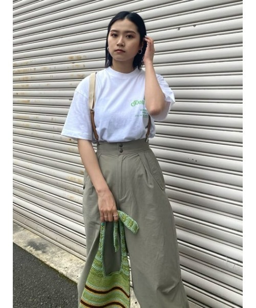 MOUSSY(マウジー)の「FAUX LEATHER サスペンダー(サスペンダー・レディース・ブラック/ベージュ・FREE)」の21枚目の写真