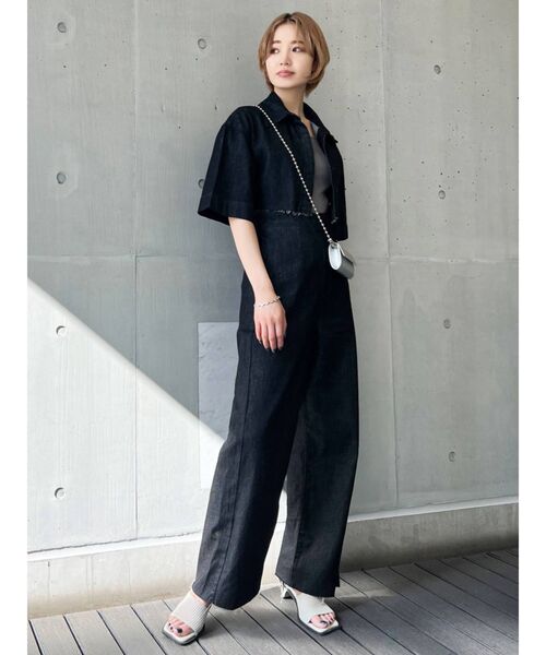 EMODA（エモダ）の「コンパクトフィットタンクトップ（タンクトップ・レディース・ホワイト/ブラック/グレー/ブルー・FREE）」の10枚目の写真