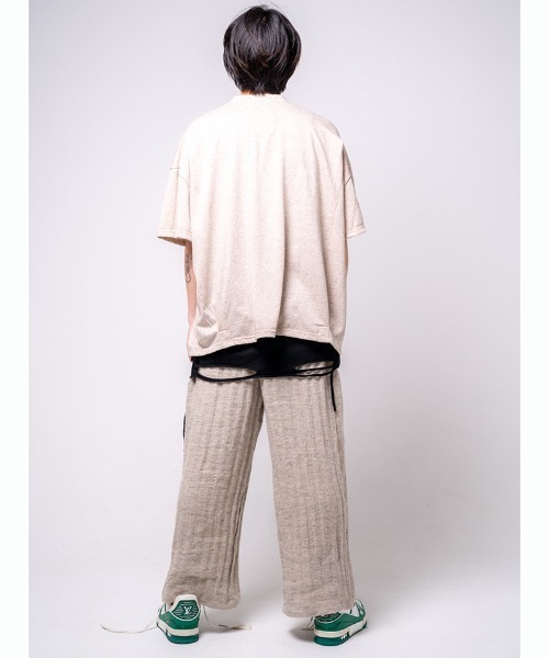 EFFECTEN(エフェクテン)の「mta481-crust tank top タンクトップ(タンクトップ・メンズ・ホワイト/ブラック・FREE)」の5枚目の写真