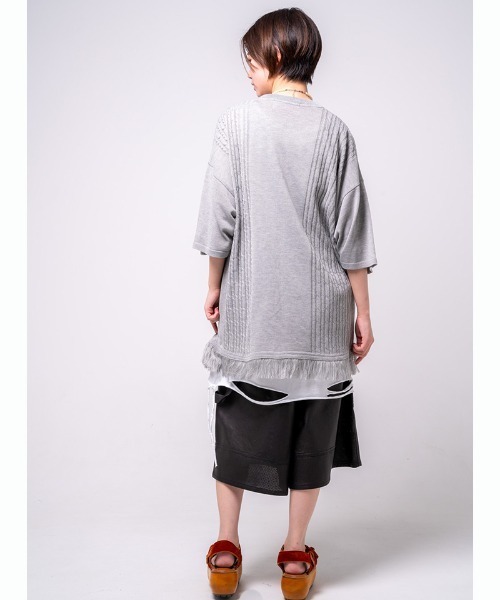 EFFECTEN(エフェクテン)の「mta481-crust tank top タンクトップ(タンクトップ・メンズ・ホワイト/ブラック・FREE)」の8枚目の写真