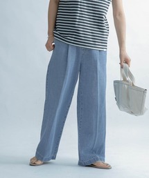 FORK&SPOON | FORK&SPOON　綿麻デニムパンツ(デニムパンツ)