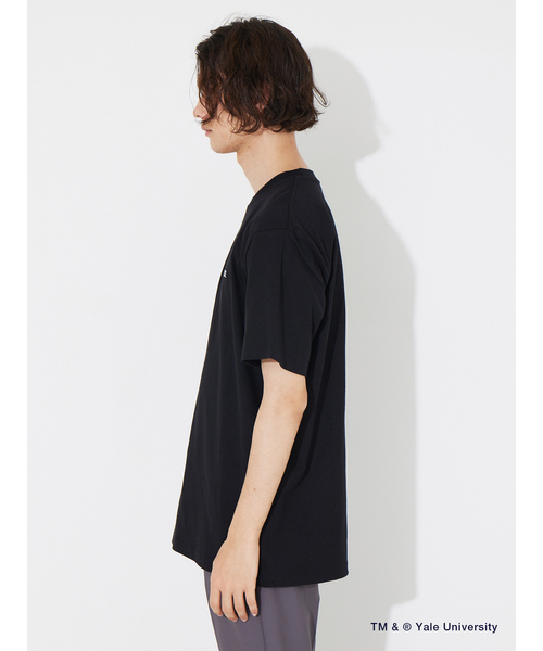 MYSELF ABAHOUSE（マイセルフアバハウス）の「【別注】YALE University 刺繍T（Tシャツ/カットソー・メンズ・ホワイト/ネイビー/ブラック・M/L/XL）」の11枚目の写真
