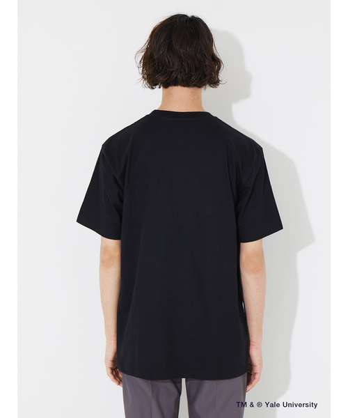 MYSELF ABAHOUSE（マイセルフアバハウス）の「【別注】YALE University 刺繍T（Tシャツ/カットソー・メンズ・ホワイト/ネイビー/ブラック・M/L/XL）」の10枚目の写真