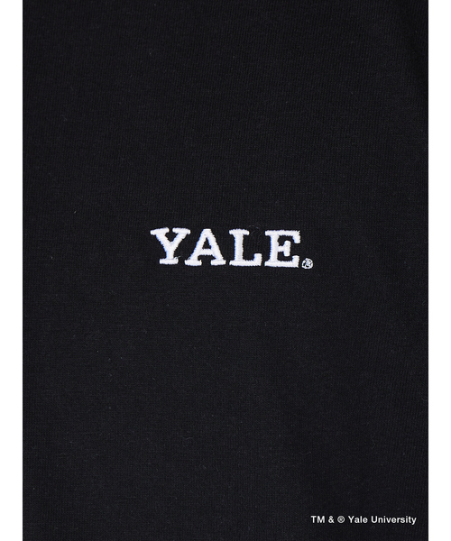 MYSELF ABAHOUSE（マイセルフアバハウス）の「【別注】YALE University 刺繍T（Tシャツ/カットソー・メンズ・ホワイト/ネイビー/ブラック・M/L/XL）」の14枚目の写真