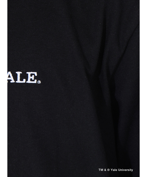 MYSELF ABAHOUSE（マイセルフアバハウス）の「【別注】YALE University 刺繍T（Tシャツ/カットソー・メンズ・ホワイト/ネイビー/ブラック・M/L/XL）」の15枚目の写真
