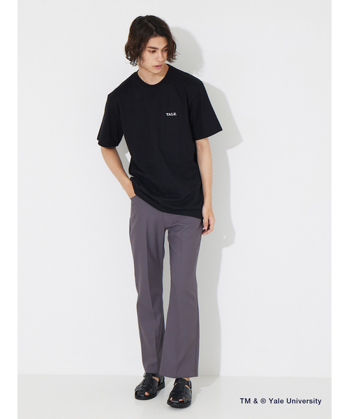 MYSELF ABAHOUSE（マイセルフアバハウス）の「【別注】YALE University 刺繍T（Tシャツ/カットソー・メンズ・ホワイト/ネイビー/ブラック・M/L/XL）」の19枚目の写真