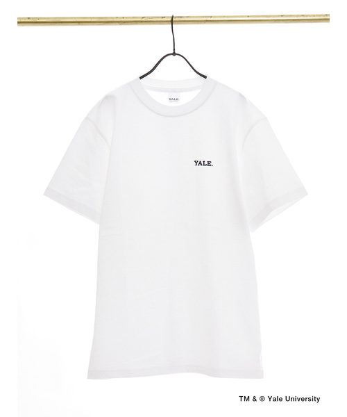 MYSELF ABAHOUSE（マイセルフアバハウス）の「【別注】YALE University 刺繍T（Tシャツ/カットソー・メンズ・ホワイト/ネイビー/ブラック・M/L/XL）」の18枚目の写真