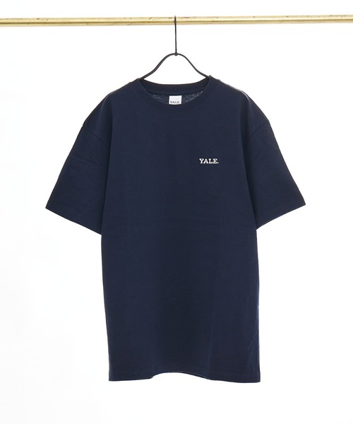 MYSELF ABAHOUSE（マイセルフアバハウス）の「【別注】YALE University 刺繍T（Tシャツ/カットソー・メンズ・ホワイト/ネイビー/ブラック・M/L/XL）」の3枚目の写真