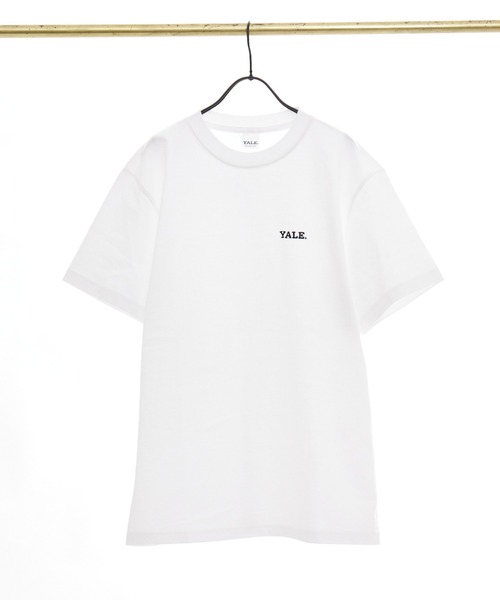 MYSELF ABAHOUSE（マイセルフアバハウス）の「【別注】YALE University 刺繍T（Tシャツ/カットソー・メンズ・ホワイト/ネイビー/ブラック・M/L/XL）」の2枚目の写真