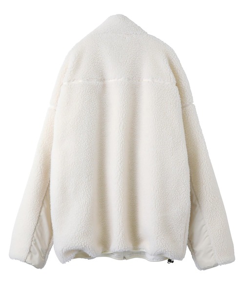 SILAS(サイラス)の「BOA JACKET(ブルゾン・メンズ・ホワイト/グレー/ベージュ/ブラック・M/XL/L)」の17枚目の写真