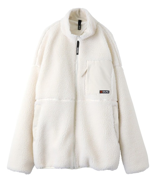 SILAS(サイラス)の「BOA JACKET(ブルゾン・メンズ・ホワイト/グレー/ベージュ/ブラック・M/XL/L)」の16枚目の写真