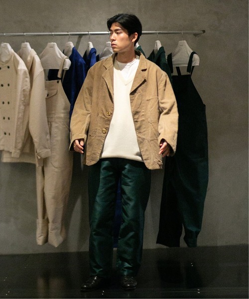 ETS.MATERIAUX / マテリオ フレンチワーク スリムパンツ EDIFICE（エディフィス）の「【限定商品】ETS.MATERIAUX