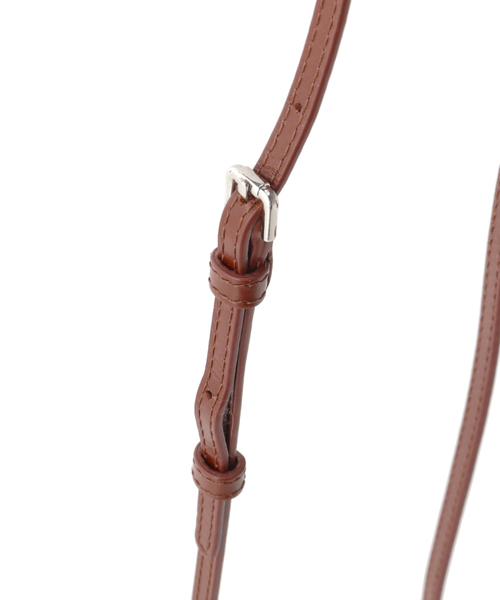 EDIFICE（エディフィス）の「【A.P.C. / アー ペー セー】 NECK POUCH JAMIE レザーショルダー（クラッチバッグ・メンズ・ブラック/ブラウン系その他・FREE）」の12枚目の写真