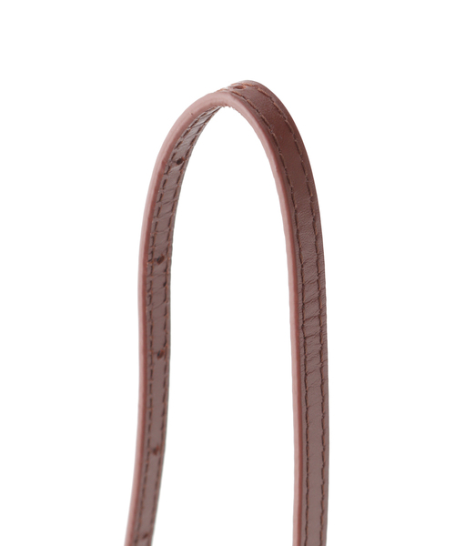 EDIFICE（エディフィス）の「【A.P.C. / アー ペー セー】 NECK POUCH JAMIE レザーショルダー（クラッチバッグ・メンズ・ブラック/ブラウン系その他・FREE）」の7枚目の写真