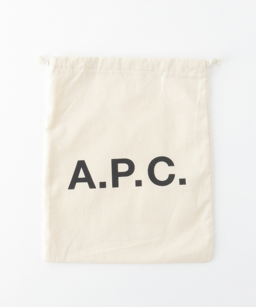 EDIFICE（エディフィス）の「【A.P.C. / アー ペー セー】 NECK POUCH JAMIE レザーショルダー（クラッチバッグ・メンズ・ブラック/ブラウン系その他・FREE）」の9枚目の写真