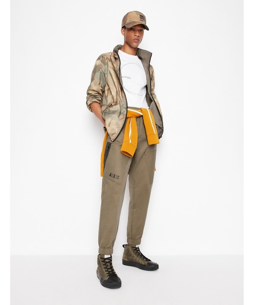 ARMANI EXCHANGE（アルマーニエクスチェンジ）の「【A|X アルマーニ エクスチェンジ】サークルロゴデザイン　半袖クルーネックTシャツ/REGULAR（Tシャツ/カットソー・メンズ・ホワイト/ブラック・MEDIUM/SMALL/LARGE/X-LARGE/X-SMALL）」の10枚目の写真
